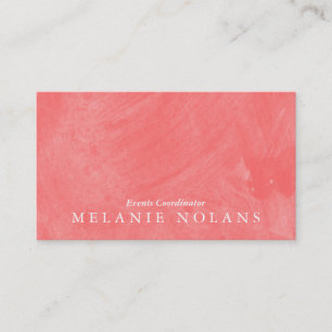 Pinseltextur (Guava) Visitenkarte