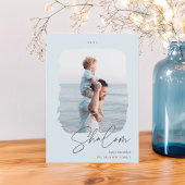 Pinselunterschrift | Hanukkah-Foto Feiertagskarte