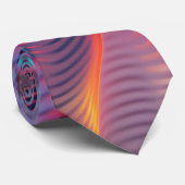 Pinstriche Krawatte (Gerollt)