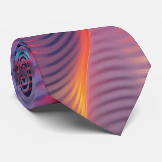 Pinstriche Krawatte (Gerollt)