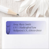 Pinstrichfarbene Lila Fantasieadresse (Insitu)