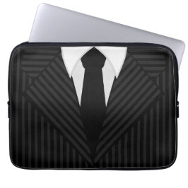 Pinstripe Anzug und Krawatte Cool 13-Zoll-Laptop-Ä Laptopschutzhülle