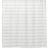 Pinstripe-Bath-Dekoration Duschvorhang (Vorderseite)