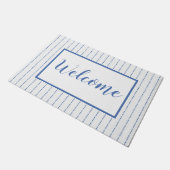 Pinstripe Doormat Fußmatte (Schrägansicht)