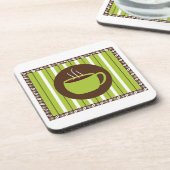 Pinstripe Kaffee Getränkeuntersetzer (Linke Seite)