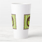 Pinstripe Kaffee Milchtasse (Vorderseite)