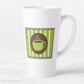 Pinstripe Kaffee Milchtasse (Rechts)