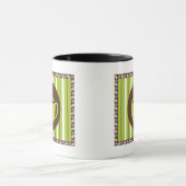 Pinstripe Kaffee Tasse (Zentrum)