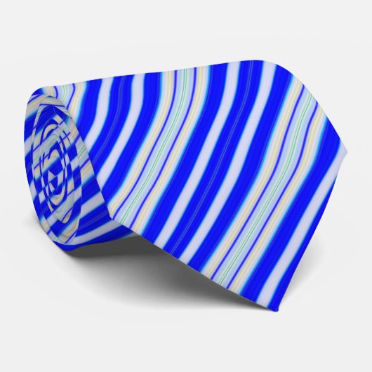 Pinstripe Krawatte (Gerollt)