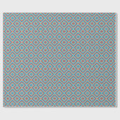 Pinstripe Nautic 1 Design Geschenkpapier (Flach)