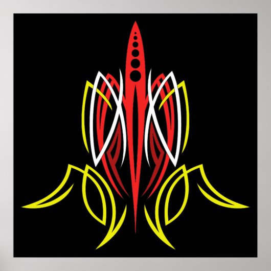 Pinstripe Poster (Vorne)