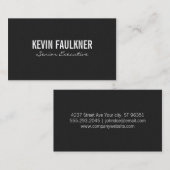 Pinstripe Visitenkarte (Vorne/Hinten)