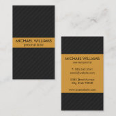 Pinstripe Visitenkarte (Vorne/Hinten)