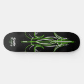 Pinstriped | der Teufel Mag | Skateboard Deck (Horizontal)