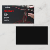 Pinstriped Visitenkarte (Vorne/Hinten)