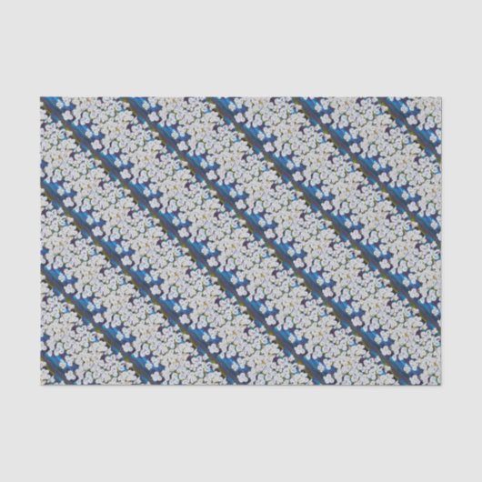 Pinstripes Diagonal Tissue Seidenpapier (Vorderseite)