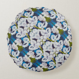 Pinstripes Kleines Patternkissen Rundes Kissen