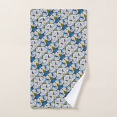 Pinstripes Orchid Pattern Handtücher (Handtuch)