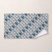 Pinstripes Orchid Pattern Handtücher (Handtuch)