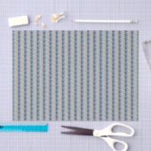 Pinstripes Vertikales Gewebepapier Seidenpapier (Handwerk)