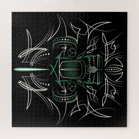 Pinstriping Hot Rod Puzzle (Horizontal)