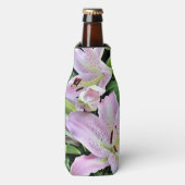Pint Asiatic Bulb Lilies Flaschenkühler (Flaschenvorderseite)