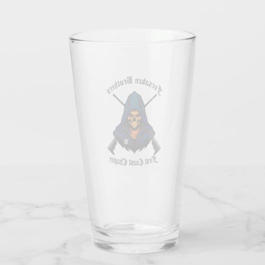 Pint Beer Glass Glas (Rückseite)