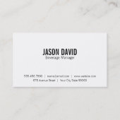 Pint Bier 2 | rustikal (Änderung) Visitenkarte (Rückseite)