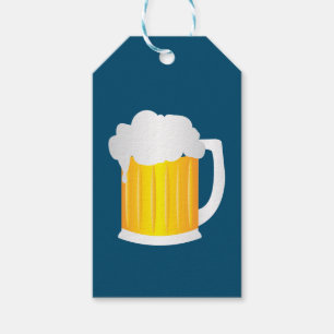 Pint Bier Fun Blue Geschenkanhänger