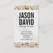 Pint Bier | Hopfen Visitenkarte (Vorderseite)