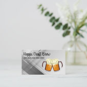 Pint Bier | Prost Visitenkarte (Stehend Vorderseite)