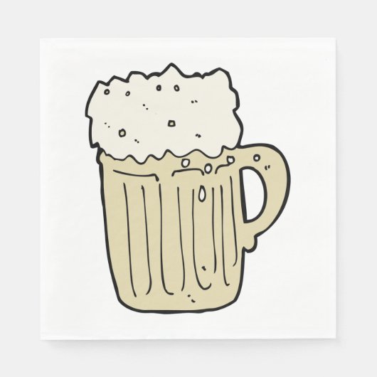 Pint Bier Serviette (Vorderseite)