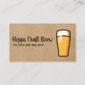 Pint Bier Visitenkarte (Vorderseite)