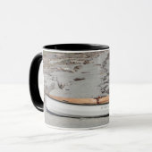 Pint elf auf dem Strand Tasse (Vorderseite Links)