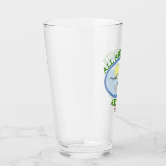 Pint-Glas Glas (Rechts)