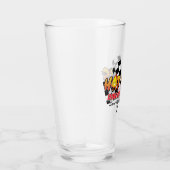 Pint-Glas "Hot Nuts Diecast Race" Glas (Rechts)