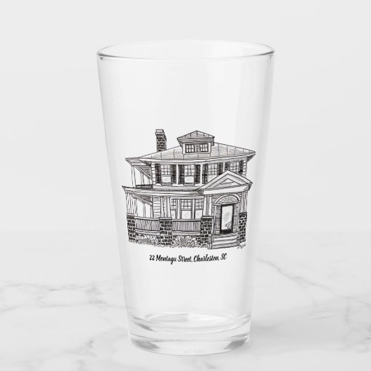 Pint glass - 22 Montagu Glas (Vorderseite)