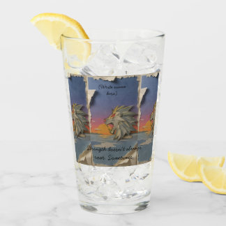 Pint Glass Awaken the Lion Glas