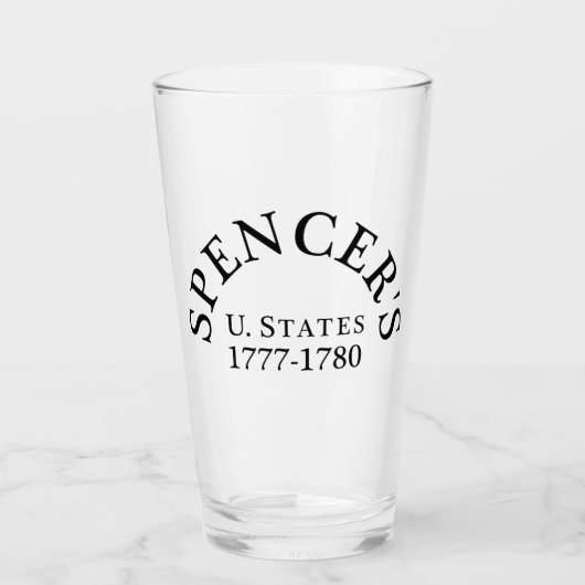 Pint Glass Glas (Vorderseite)