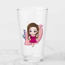 Pint Glass - Minna Chibi