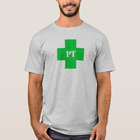 Pint-Kreuz, grün T-Shirt (Vorderseite)