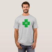Pint-Kreuz, grün T-Shirt (Vorne ganz)