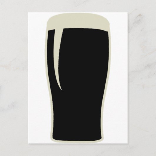 Pint o' Stout Postkarte (Vorderseite)