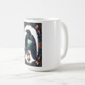 Pint of No Regrets Just Shenanigans Raven T-Shirt Kaffeetasse (VorderseiteRechts)