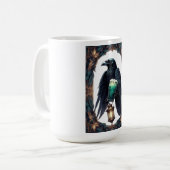 Pint of No Regrets Just Shenanigans Raven T-Shirt Kaffeetasse (Vorderseite Links)