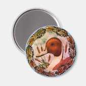 Pintail-Duck-Magnet Magnet (Vorderseite/Rückseite)