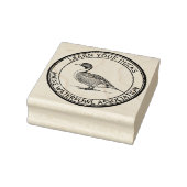 Pintail Duck Wasservögel Natur oder Rücksendeadres Gummistempel (Stempel)