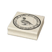 Pintail Duck Wasservögel Natur oder Rücksendeadres Gummistempel (Stempel)