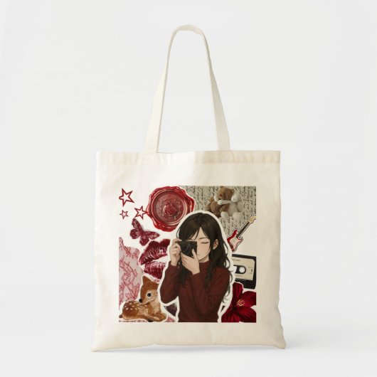 Pinterest-Vibe-Tasche Tragetasche (Vorne)