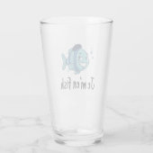 Pintglas - Je m'en fish Glas (Rückseite)